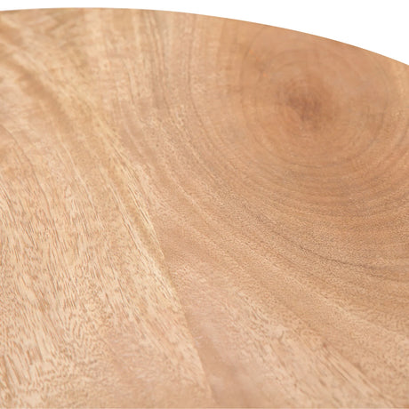 Demy - Accent Table - Natural / Black - Furniture Home Direct