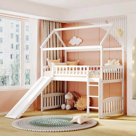 Loft Bed With Slide - Furniture Home Direct