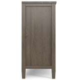 Ela - Low Storage Cabinet - Smoky Brown - Furniture Home Direct