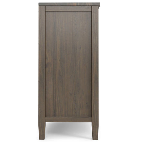 Ela - Low Storage Cabinet - Smoky Brown - Furniture Home Direct