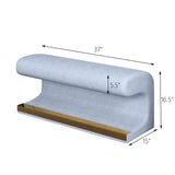 Modern Upholstered Entryway Bench With LED Sensor Light - Furniture Home Direct