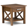 Kitchener - End Table - Medium Saddle Brown - Furniture Home Direct