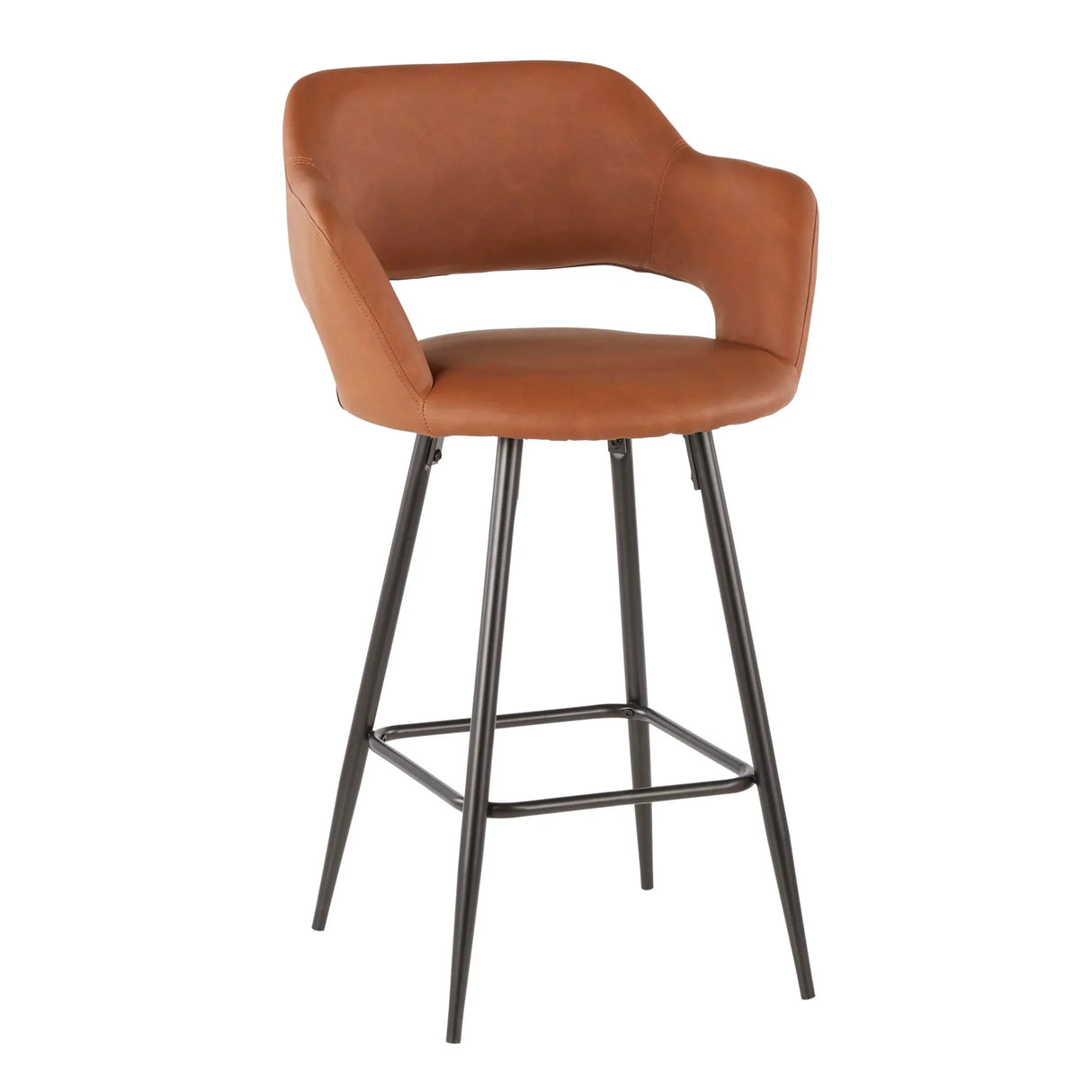 Margarite - Contemporary Counter Stool (Set of 2) - Furniture Home Direct