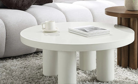 Loanna - Coffee Table - White - Furniture Home Direct