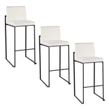 Fuji - Contemporary High Back Barstool Elegant Design - Furniture Home Direct