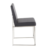 Fuji - Contemporary Modern Elegance High Back Dining Chair (Set of 2) - Furniture Home Direct