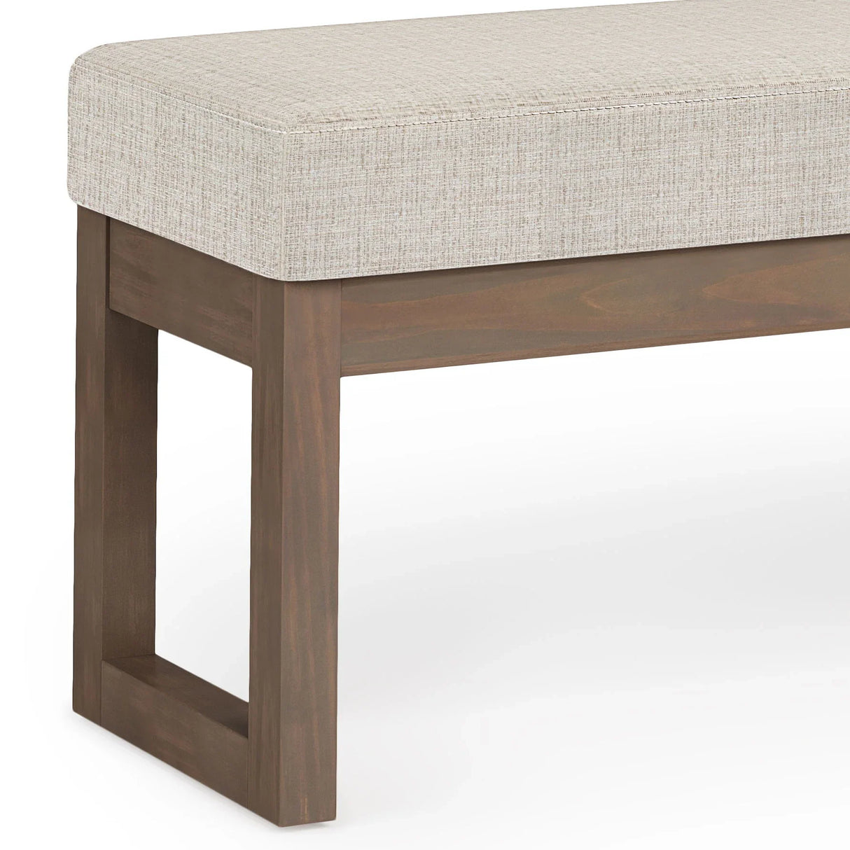 Milltown - Upholstered Ottoman Bench - Furniture Home Direct