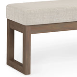 Milltown - Upholstered Ottoman Bench - Furniture Home Direct