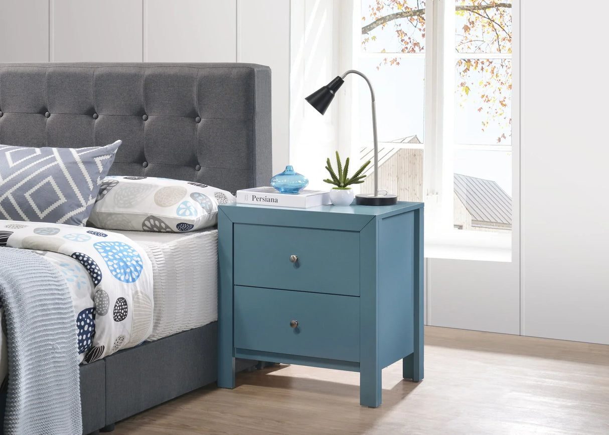 Charming Nightstand With Drawers - Furniture Home Direct