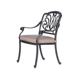 Square 8 Person 64" Long Aluminum Dining Set With Cushions - Furniture Home Direct