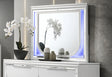 Tarian - Mirror With LED - White - Furniture Home Direct