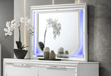 Tarian - Mirror With LED - White - Furniture Home Direct