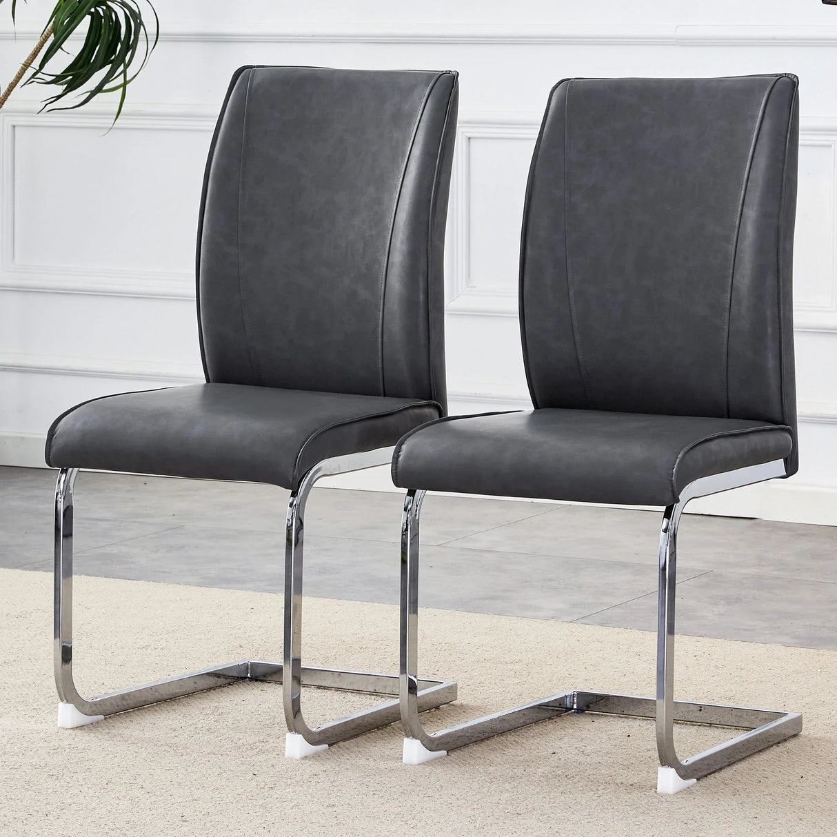 Luxury Simple Arch Chair, High Resilience With Metal Legs - Furniture Home Direct