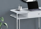 Computer Desk For Home Office, Laptop, Storage Drawers, Contemporary And Modern - White - Furniture Home Direct