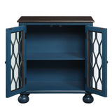 Lassie - Console Cabinet - Antique Blue - Furniture Home Direct