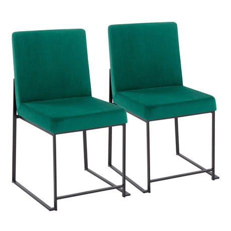Fuji - Contemporary Modern Elegance With High Back Dining Chair (Set of 2) - Furniture Home Direct