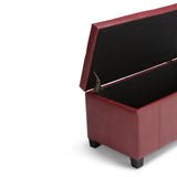 Dover - Upholstered Storage Ottoman Bench - Furniture Home Direct