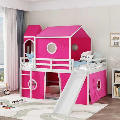 Loft Bed & Slide Tent And Tower - Furniture Home Direct