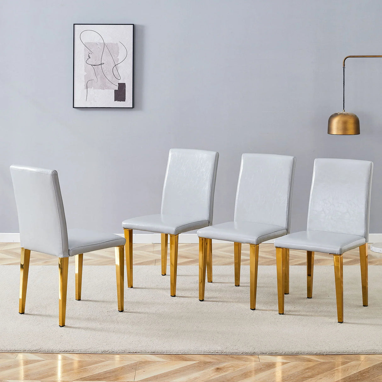 Modern Dining Chairs With Metal Legs - Furniture Home Direct