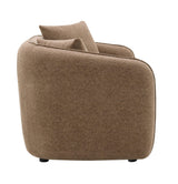 Keith - Chenille Loveseat With 2 Matching Color Toss Pillows - Furniture Home Direct