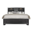 Civic - 5 Piece Bedroom Set With Storage Drawers - Furniture Home Direct