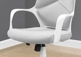 Office Swivel Chair, Adjustable Height, Ergonomic, Armrests, Contemporary & Modern - Furniture Home Direct