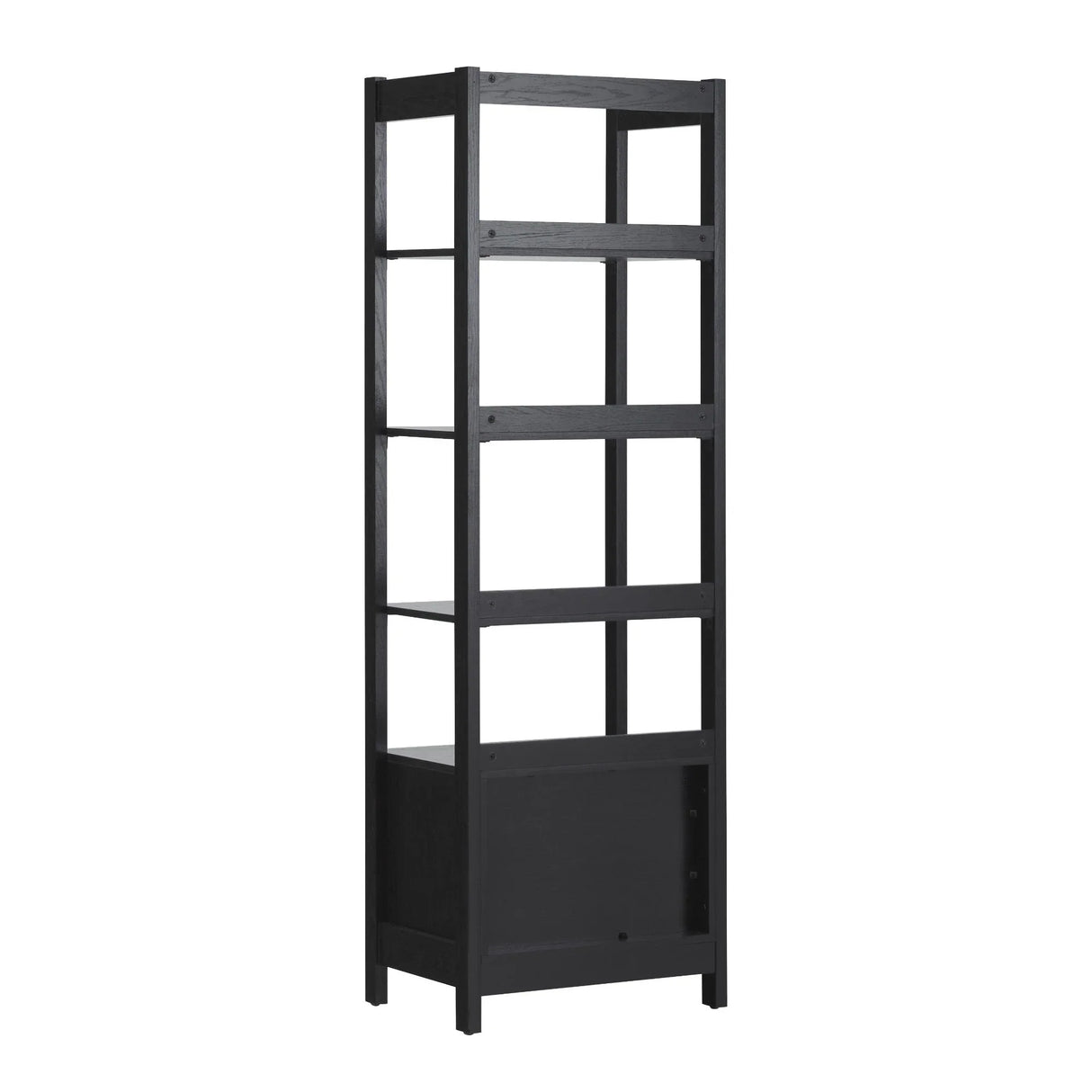 Transitional Narrow Bookshelf With Drawer On Bottom - Furniture Home Direct