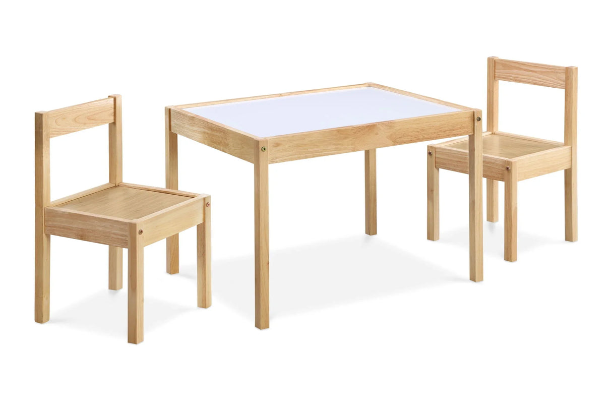 Gibson - 3-Piece Dry Erase Kids Table & Two Chair Set - Furniture Home Direct