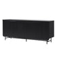 Modern Fluted Door Minimalist Storage Sideboard - Furniture Home Direct