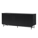 Modern Fluted Door Minimalist Storage Sideboard - Furniture Home Direct