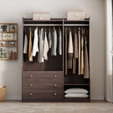 Open Wardrobe Storage For Bedroom - Furniture Home Direct