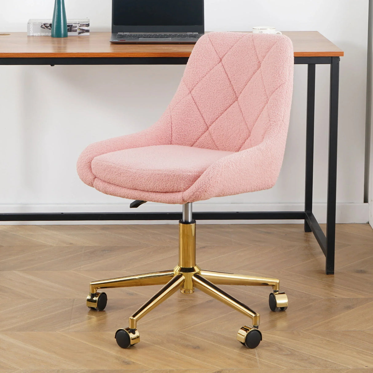 Modern Teddy Velvet Fabric Chair With Gold Plated 5 Claw Legs - Furniture Home Direct