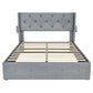 Bed With Gas Lift Storage, USB Ports - Furniture Home Direct
