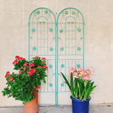 Metal Garden Trellis Rustproof Trellis For Climbing Plant Outdoor Flower Support - Furniture Home Direct