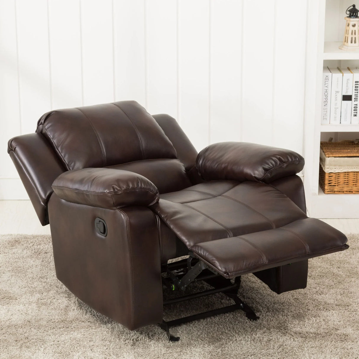Charlotte - Glider Recliner With Classic Style - Furniture Home Direct