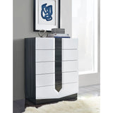 Vios - Zebra Chest - White - Furniture Home Direct