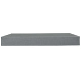 Full Size Mattress Foundation Industrial Foldable Metal Grey - Furniture Home Direct