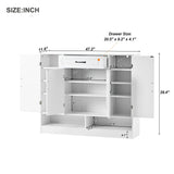Sleek And Modern Shoe Cabinet With Adjustable Shelves, Space Saving Design - Furniture Home Direct