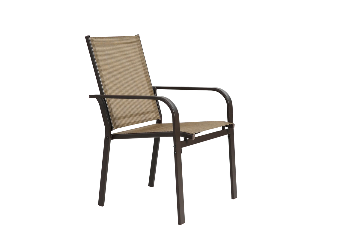 7 Piece Patio Dining Set -Brown - Furniture Home Direct