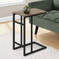 Accent Table, C - Shaped, Contemporary & Modern, Versatile Use - Furniture Home Direct