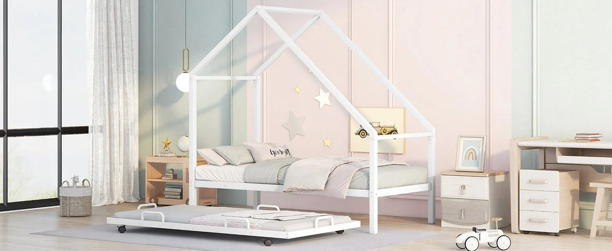 House Bed With Trundle - Furniture Home Direct