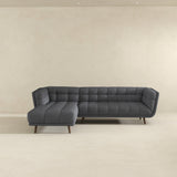 Addison - L Shape Sectional Sofa Tufted - Furniture Home Direct