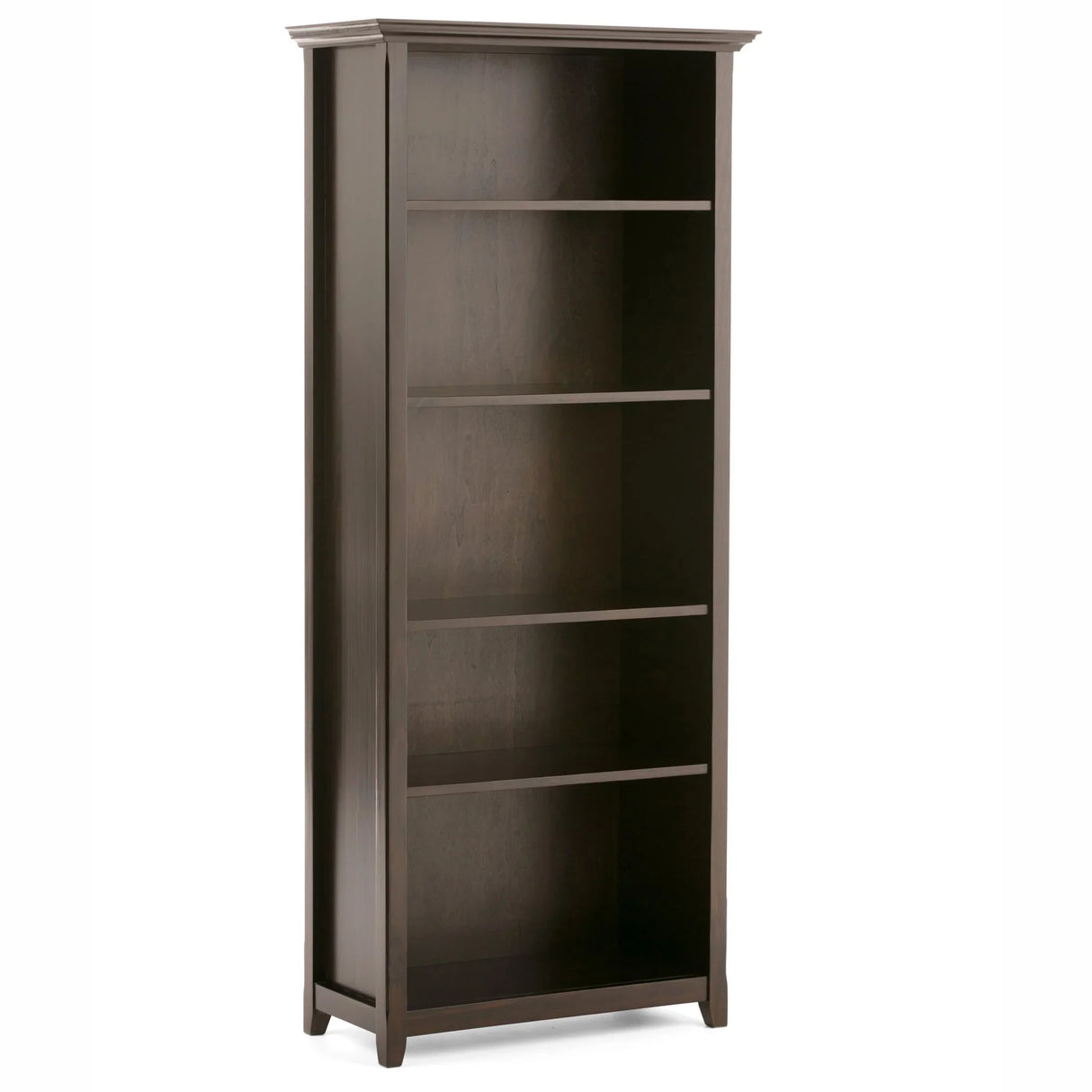 Amherst - 5 Shelf Bookcase, Handcrafted - Furniture Home Direct