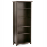 Amherst - 5 Shelf Bookcase, Handcrafted - Furniture Home Direct