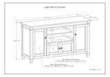 Carlton - TV Media Stand - Furniture Home Direct
