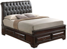 Storage Bed Elegant Transitional - Furniture Home Direct