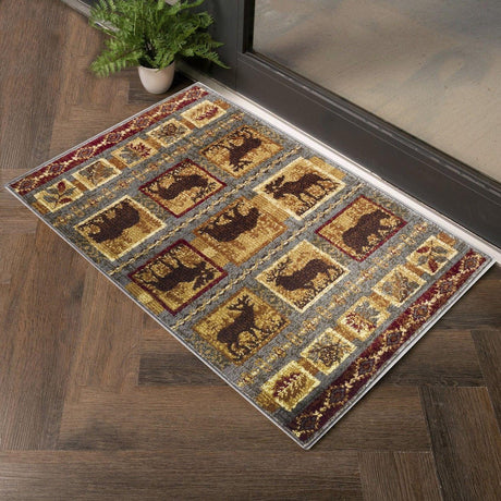 Nature's Nest - GC_CBL3004 Lodge Area Rug - Furniture Home Direct