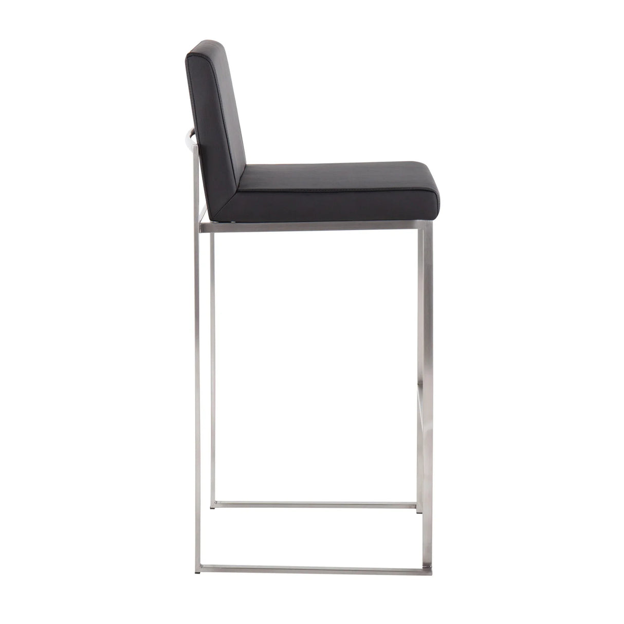 Fuji - Contemporary And Modern Elegance High Back Barstool - Furniture Home Direct