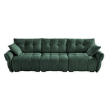 Chenille Sofa - Green - Furniture Home Direct