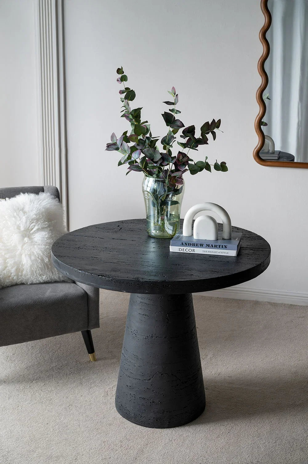 Round Dining Table With Pedestal Base - Furniture Home Direct
